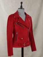 Once Upon a Time Emma Swan Suede Leather Jacket