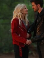Once Upon a Time Emma Swan Suede Leather Jacket