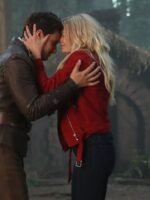 Once Upon a Time Emma Swan Suede Leather Jacket