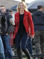 Once Upon a Time Emma Swan Suede Leather Jacket