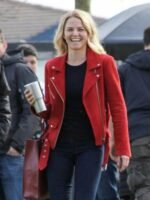 Once Upon a Time Emma Swan Suede Leather Jacket