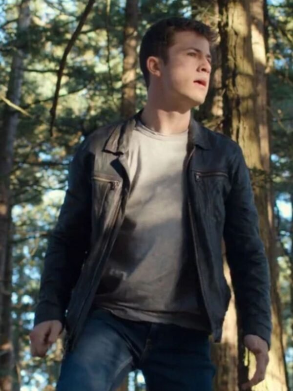 13 Reasons Why Leather Jacket Worn By Dylan Minnette