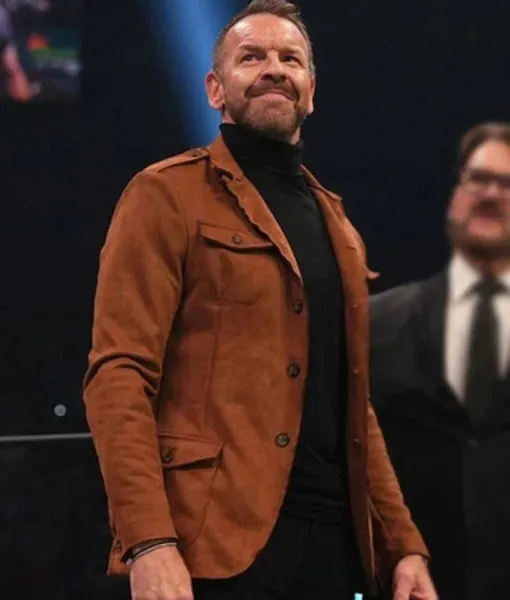 Christian Cage AEW Dynamite Brown Blazer