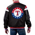 MLB Texas Rangers Leather Jacket