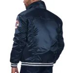 New York Yankees Navy Silver Tab Trucker Jacket