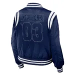 New York Yankees Navy Bomber Full-Zip Jacket