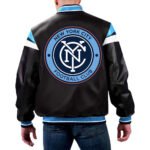 MLS New York City FC Leather Jacket