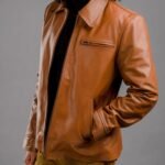 1900's Look Style Leather Jacket For Men
