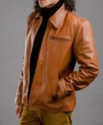 1900's Look Style Leather Jacket For Men