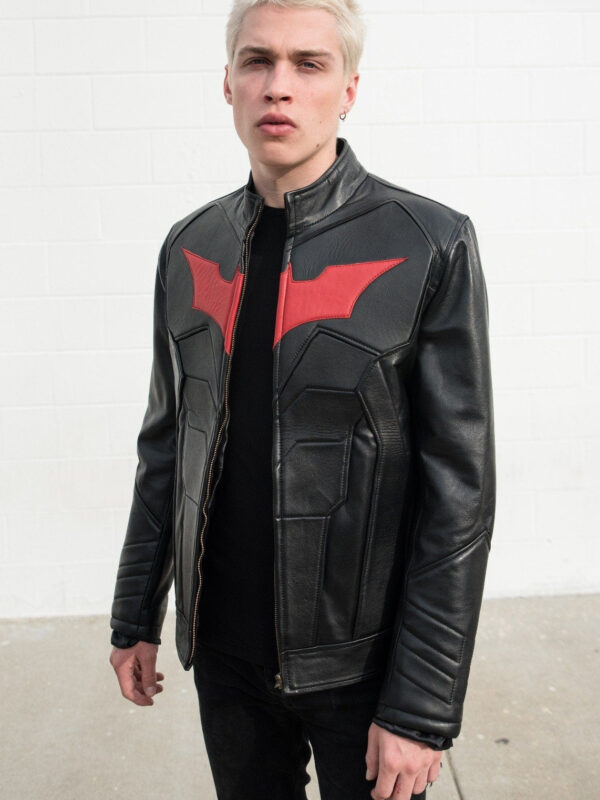 Batman Decant Leather Jacket