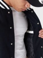 2009 NY Yankees World Series Black Varsity Jacket