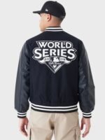 2009 NY Yankees World Series Black Varsity Jacket