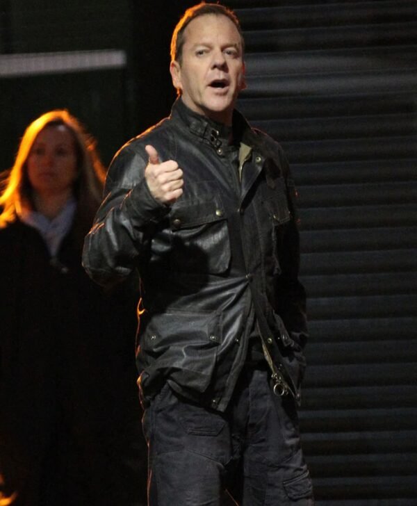 24 Live another Day Leather Jack Bauer Style Jacket