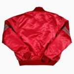 80s Arizona Cardinals Bomber Satin Red Jacket