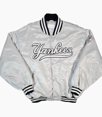 90's New York Yankees Silver Jacket