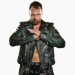AEW Jon Moxley Leather Biker Jacket