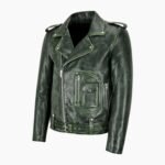 AEW Jon Moxley Leather Biker Jacket