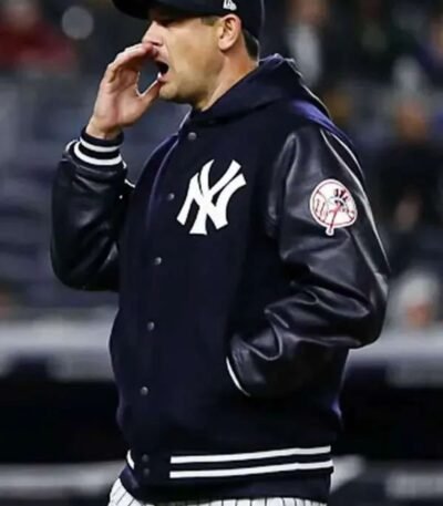 Aaron Boone NY Yankees Varsity Jacket