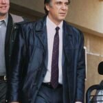 Al Pacino Insomnia Leather Trench Coat