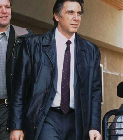 Al Pacino Insomnia Leather Trench Coat