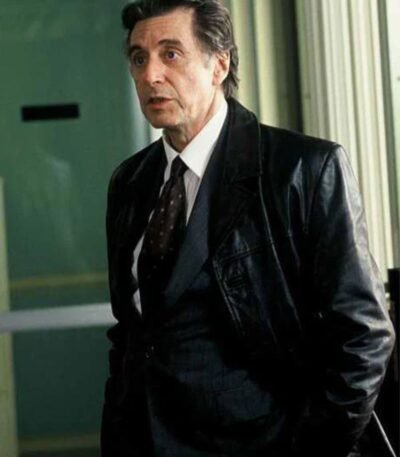 Al Pacino Insomnia Leather Trench Coat