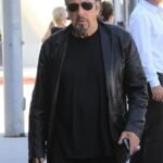 Al Pacino Leather Blazer