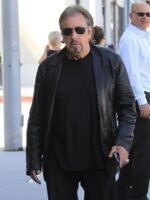 Al Pacino Leather Blazer