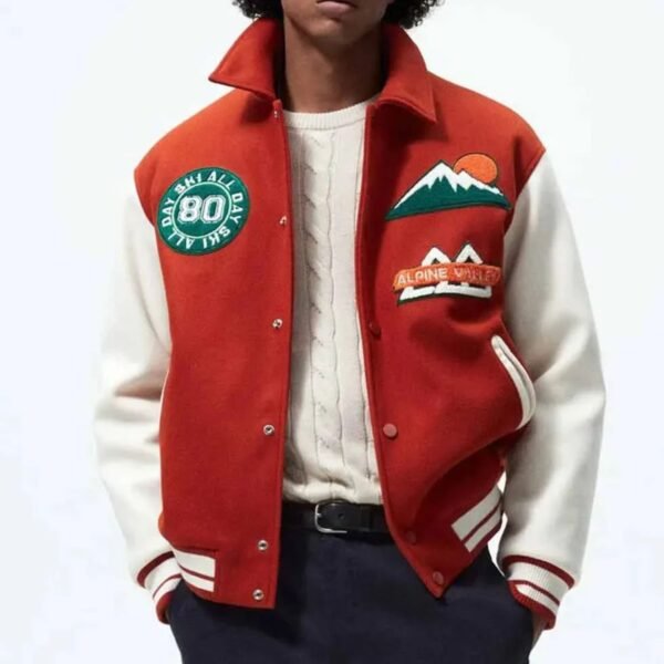 All Day Ski 80 Varsity Jacket