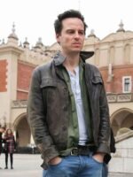 Amazing Quality Andrew Scott Premium Leather Jacket