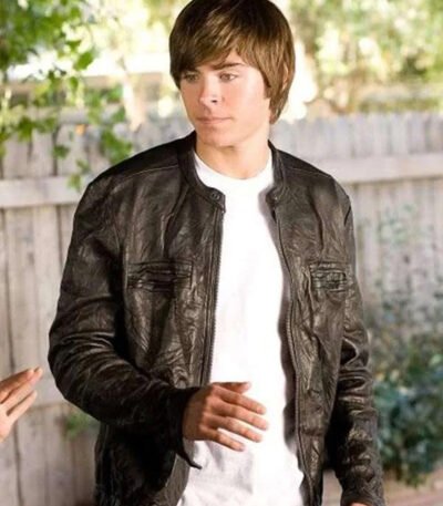 Amazing Zac Efron 17 Again Leather Jacket
