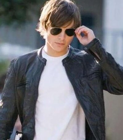 Amazing Zac Efron 17 Again Leather Jacket