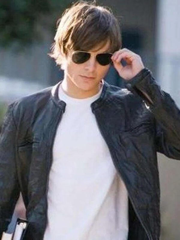 Amazing Zac Efron 17 Again Leather Jacket