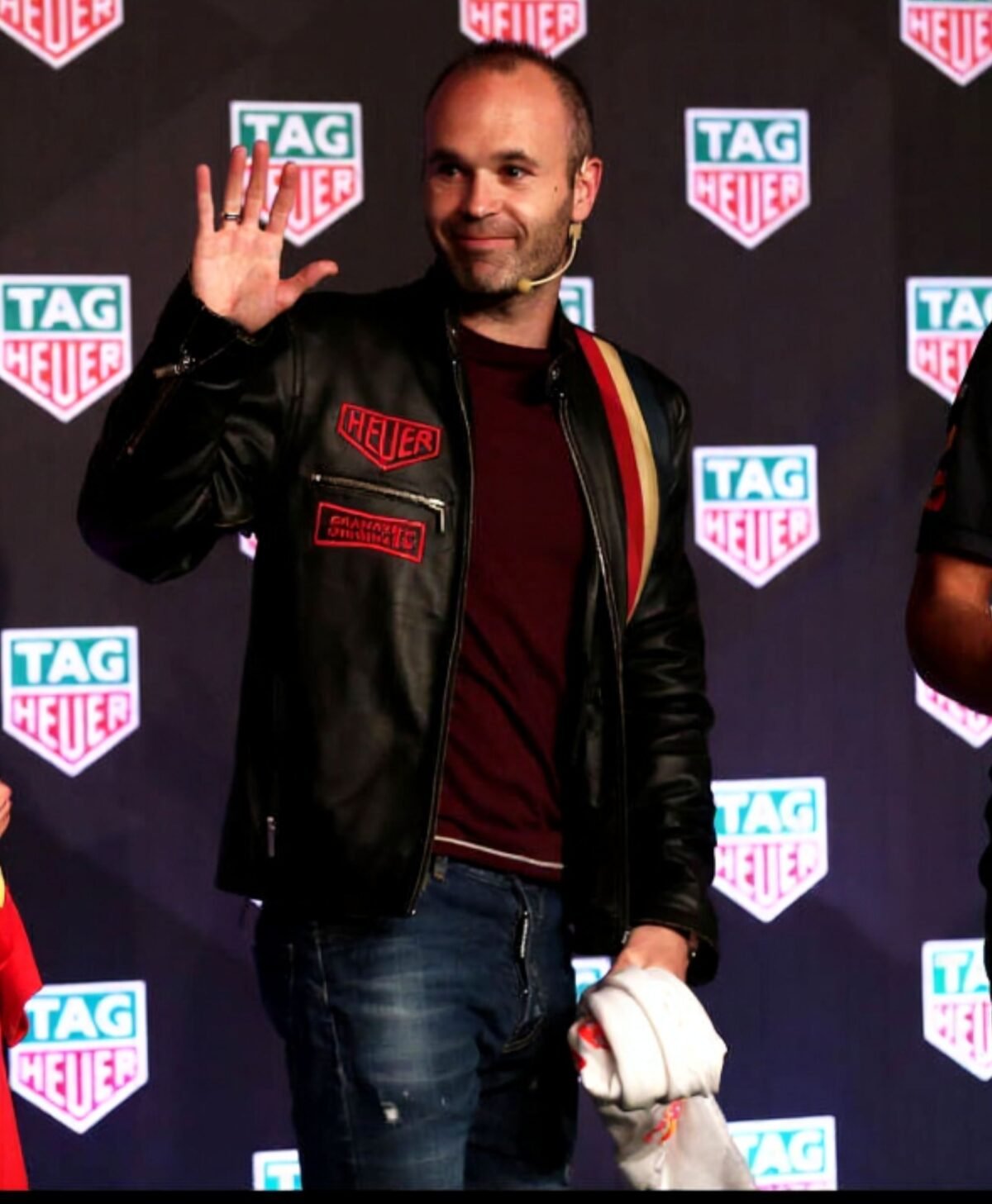 Andres Iniesta Leather Jacket