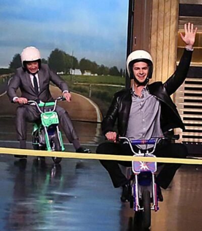 Andrew Garfield The Tonight Show Leather Jacket