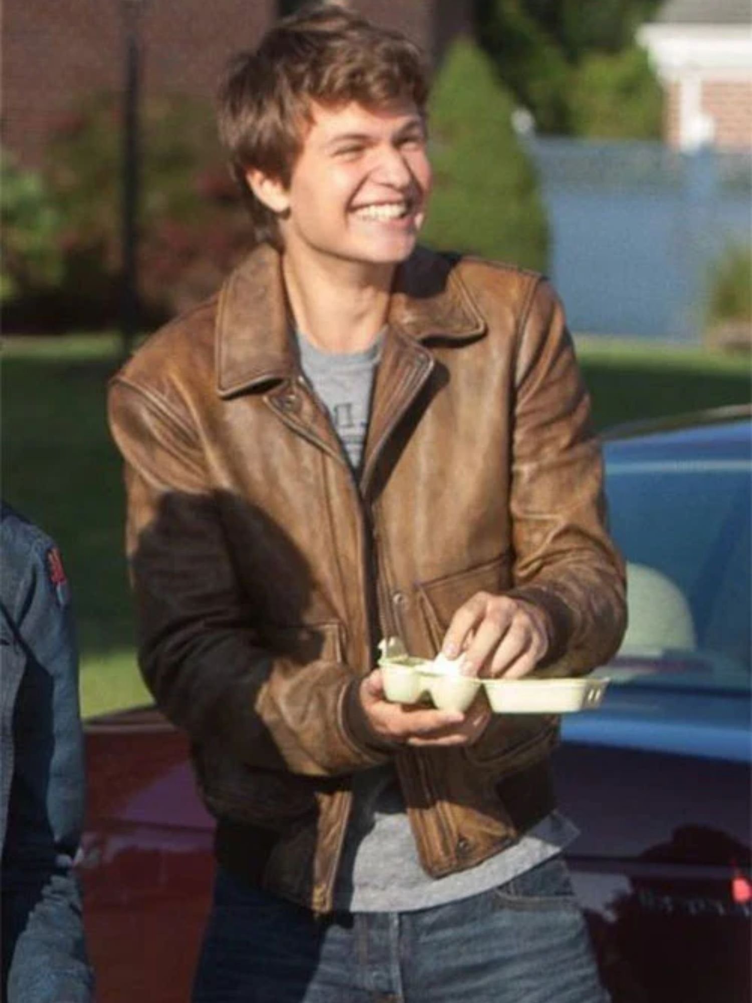 Ansel Elgort Leather The Fault in Our Stars Jacket Ansel Elgort Leather The Fault in Our Stars Jacket