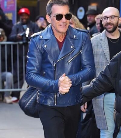 Antonio Banderas Leather Jacket