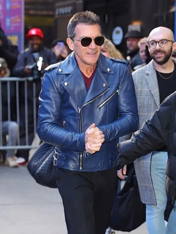 Antonio Banderas Leather Jacket
