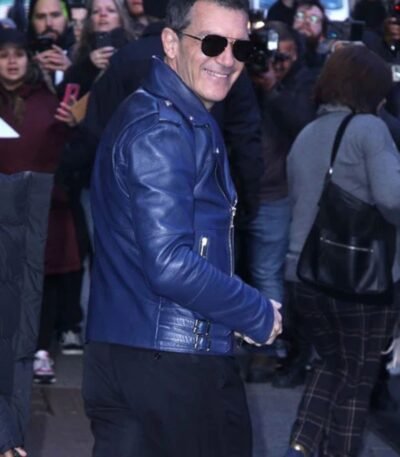Antonio Banderas Leather Jacket