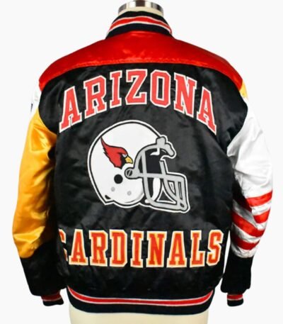 Arizona Cardinals Football Varsity Satin Jacket