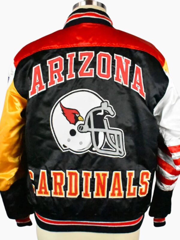 Arizona Cardinals Football Varsity Satin Jacket
