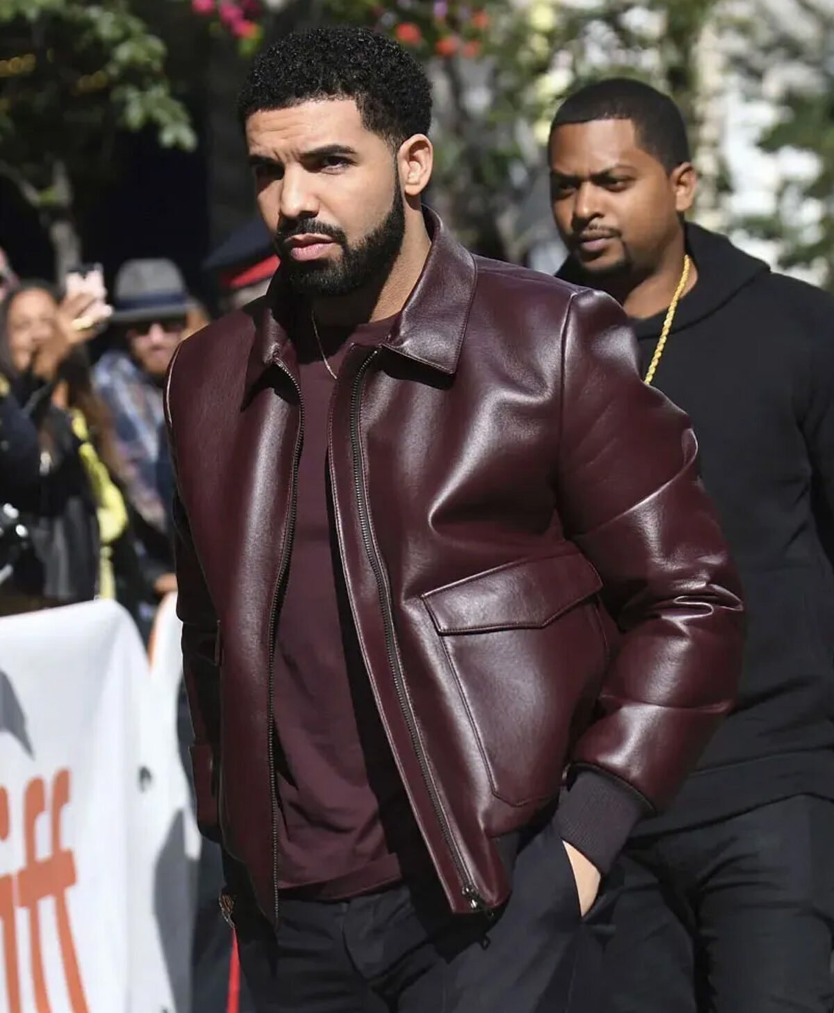 Aubrey Drake Graham Decant Leather Jacket