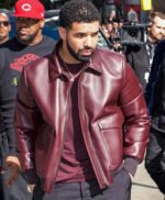 Aubrey Drake Graham Decant Leather Jacket