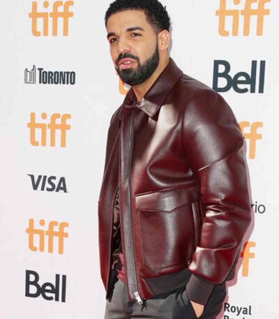Aubrey Drake Graham Decant Leather Jacket
