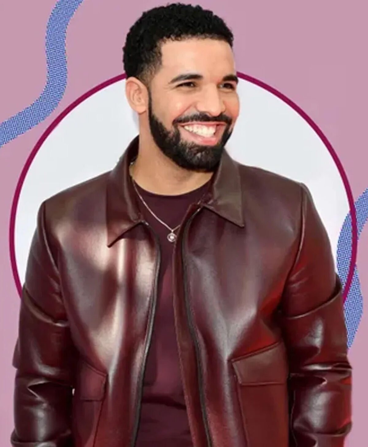 Aubrey Drake Graham Decant Leather Jacket