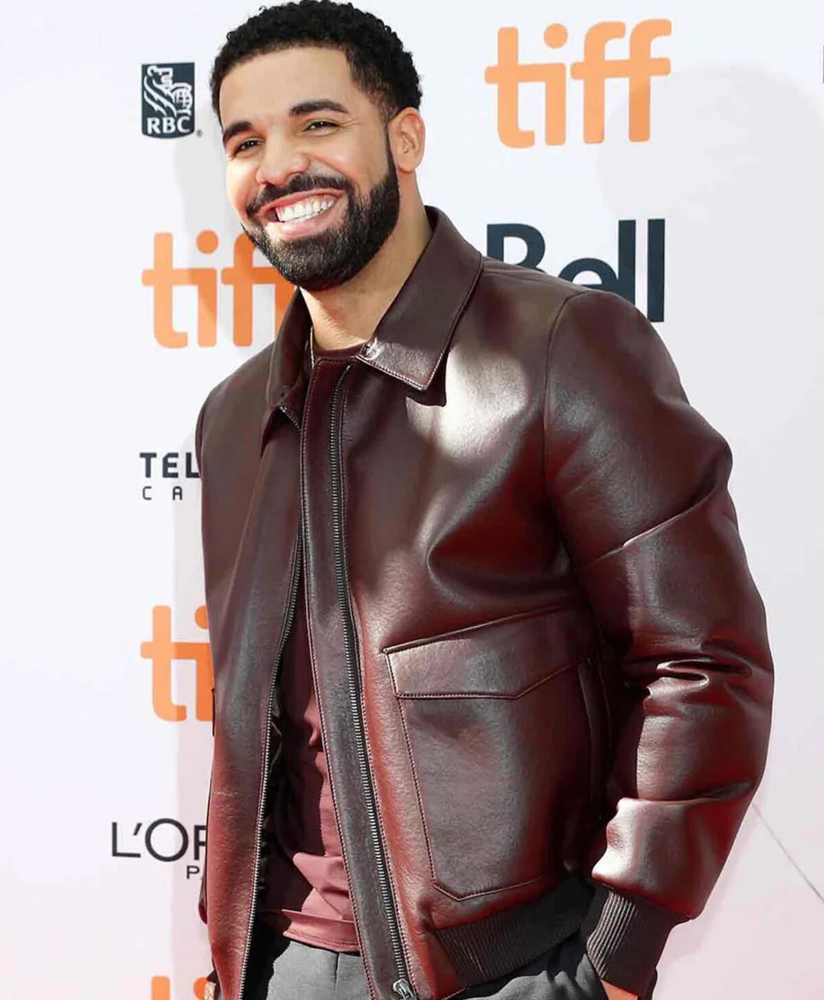 Aubrey Drake Graham Decant Leather Jacket