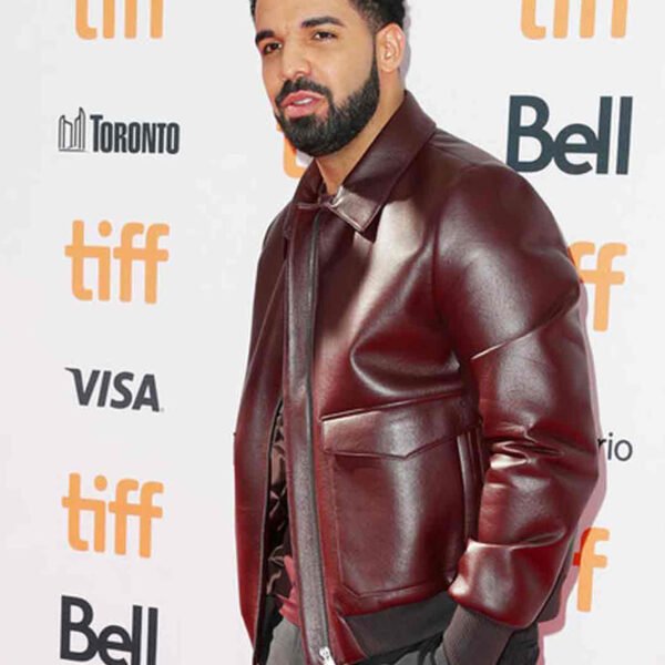Aubrey Drake Graham Decant Leather Jacket