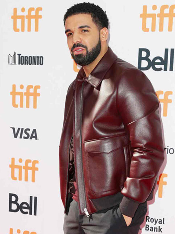 Aubrey Drake Graham Decant Leather Jacket