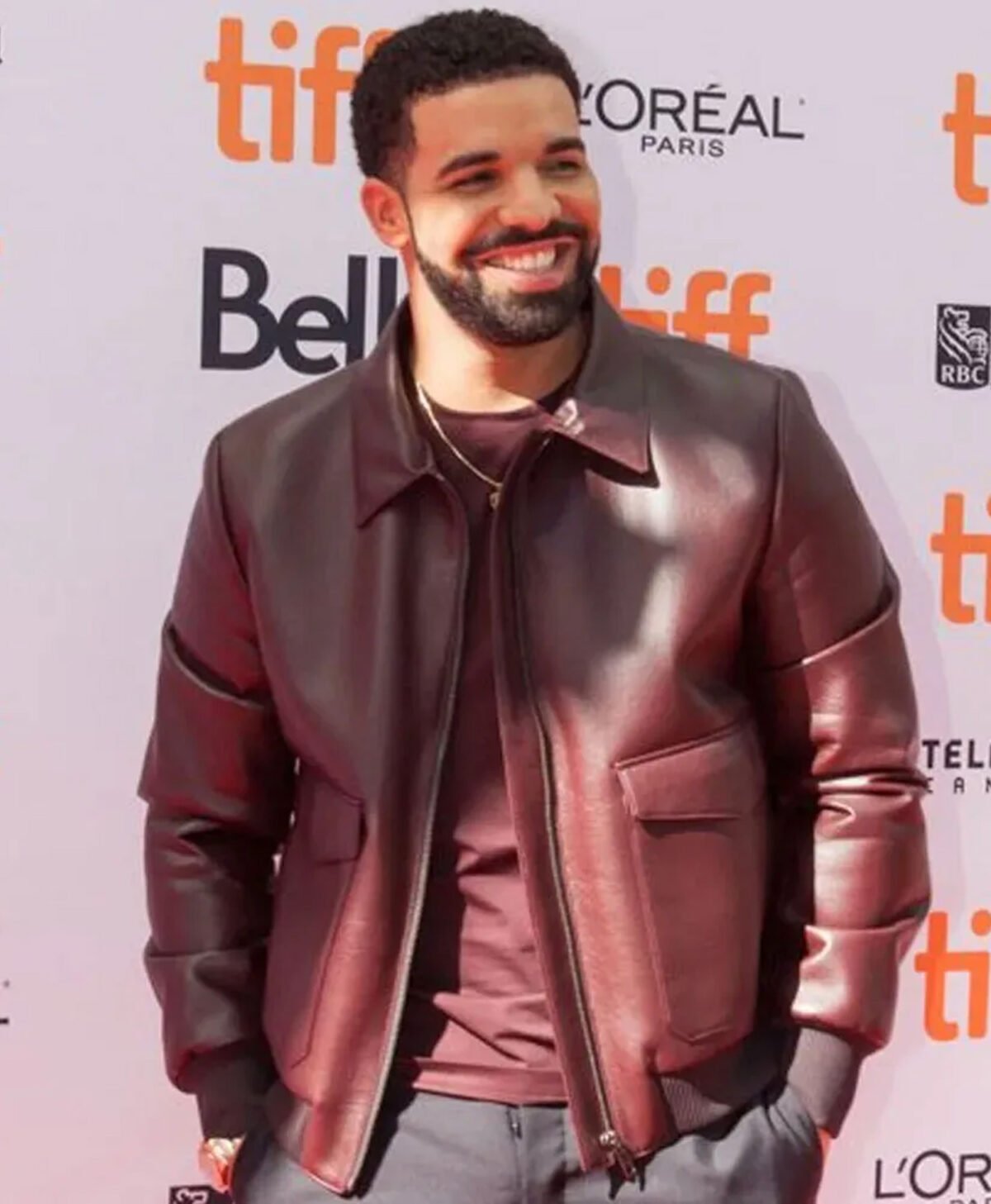 Aubrey Drake Graham Decant Leather Jacket
