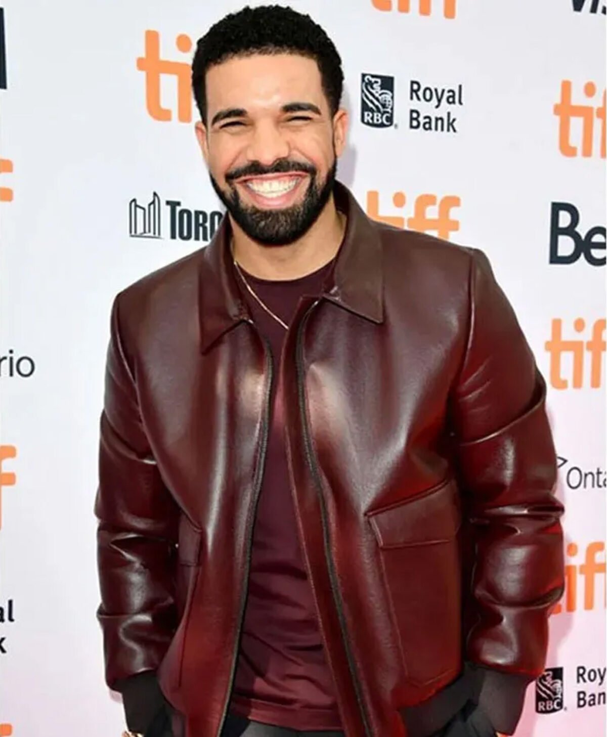 Aubrey Drake Graham Decant Leather Jacket