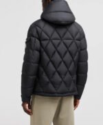 Averole Hooded Diamond-Quilted Short Down Jacket